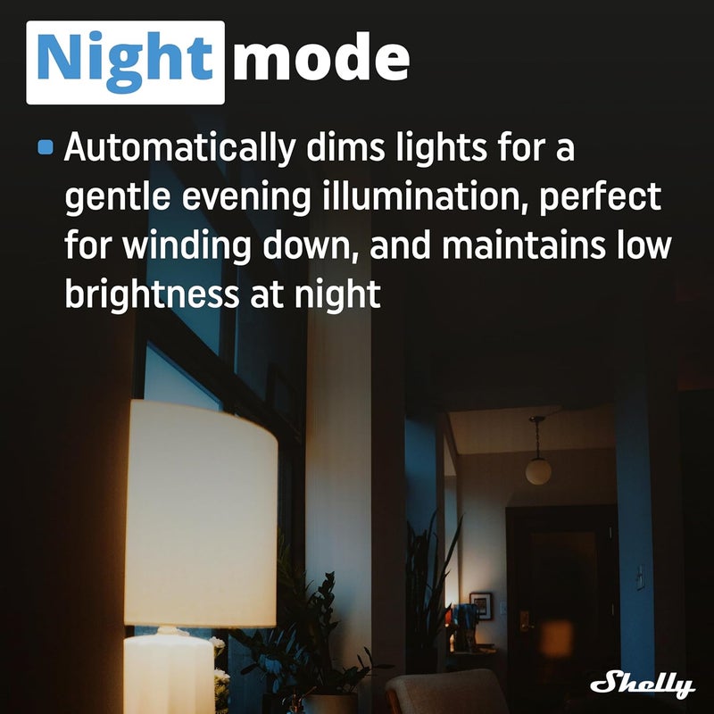 Shelly Plus RGBW PM | WiFi Smart Remote Control for RGBW Led Strips with Power Metering | Home Automation | Bluetooth Gateway | No Hub | Compatible with Alexa & Google Home | iOS Android App - Image 5